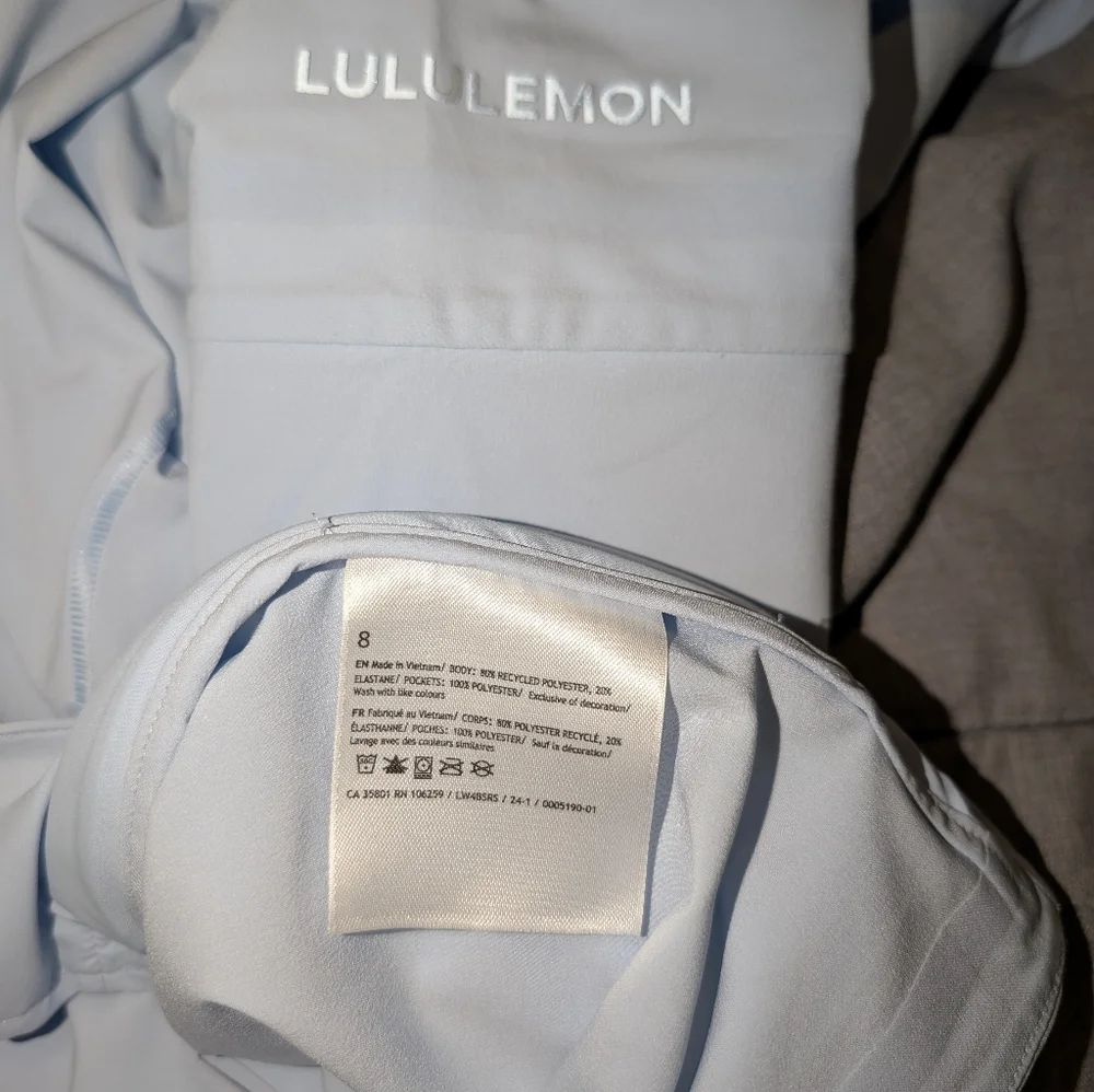 Lululemon Mist Over Windbreaker Light Blue - Picture 10 of 12